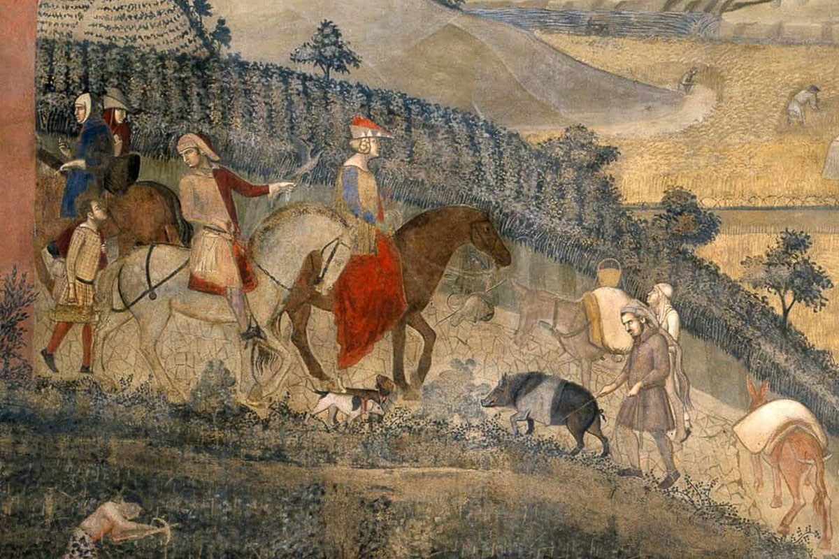 Il contado senese (Siena)