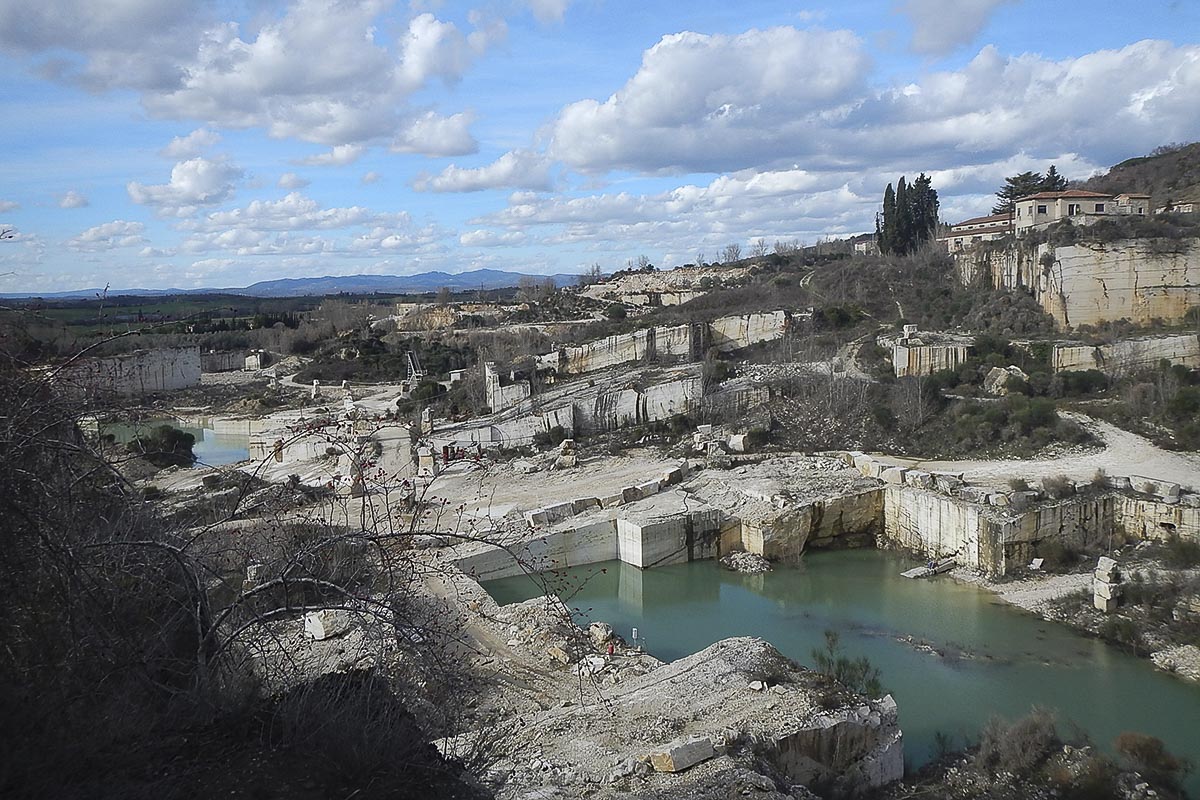 Il paesaggio tra Serre e Sinalunga