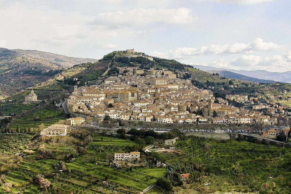 Il paesaggio tra Petrignano e Cortona